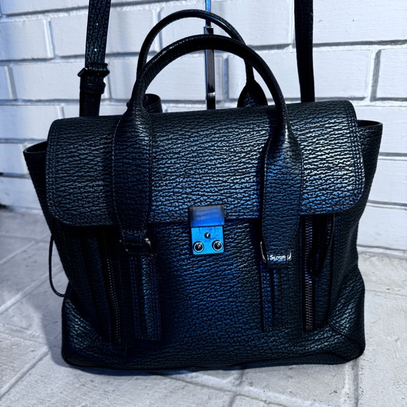 3.1 Phillip Lim Pashli Medium Ivy Green Satchel - Picture 3 of 16